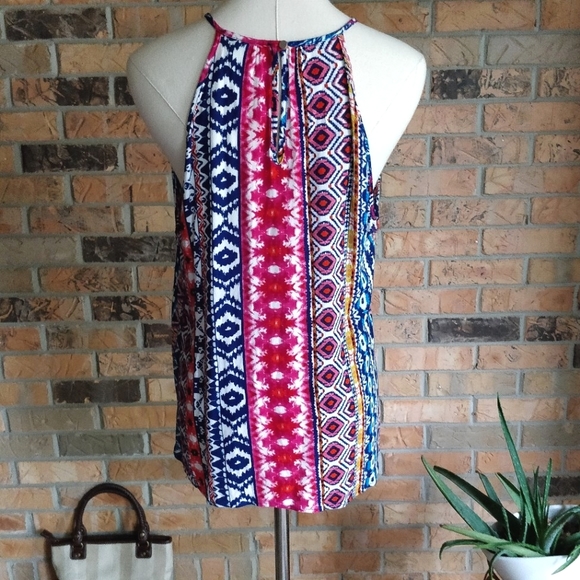 the impeccable pig Beach Colorful Print Halter B3 - Picture 4 of 7